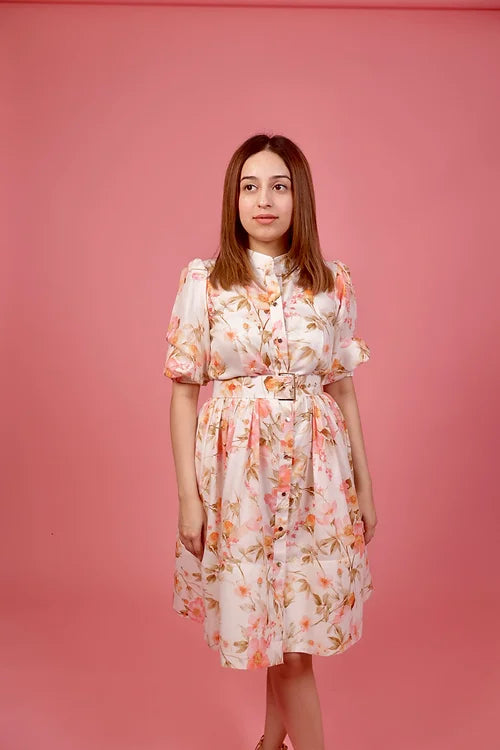 Taylor Pastel Floral Dress